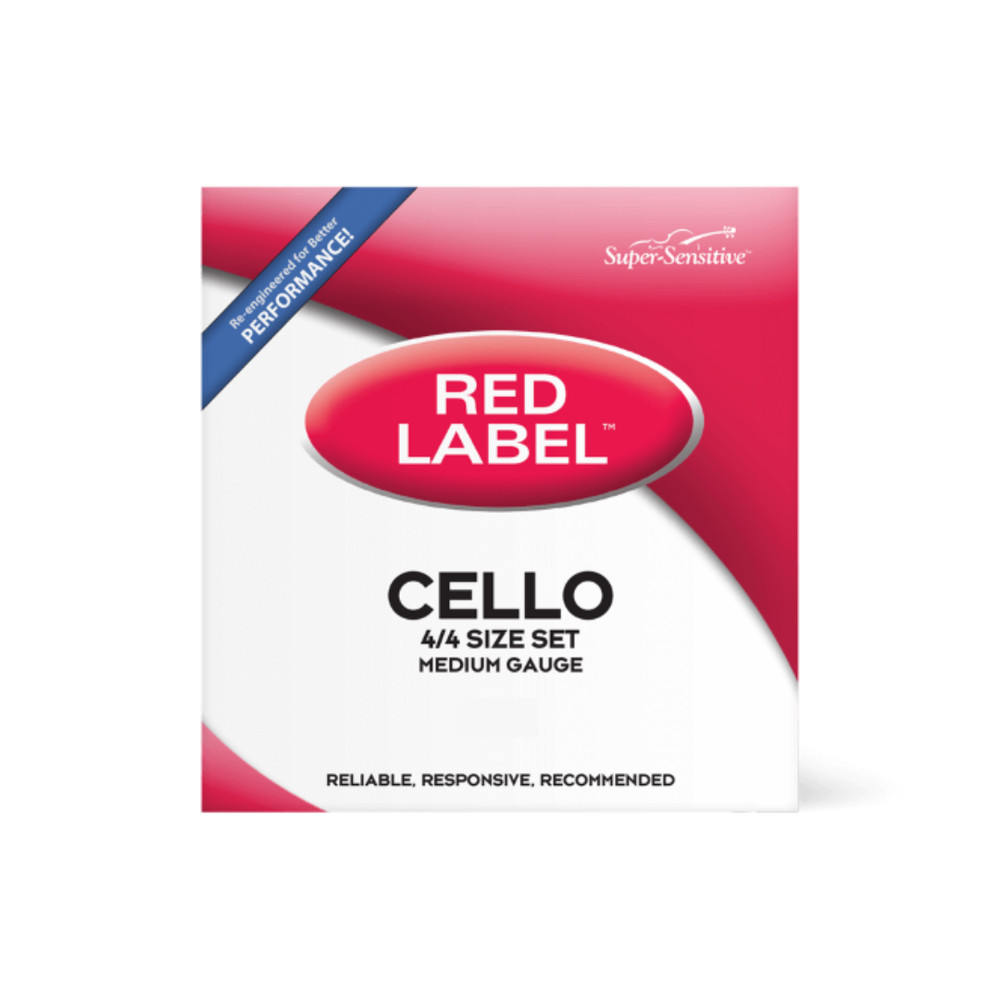 Red Label Cello A Single String 4/4 Medium
