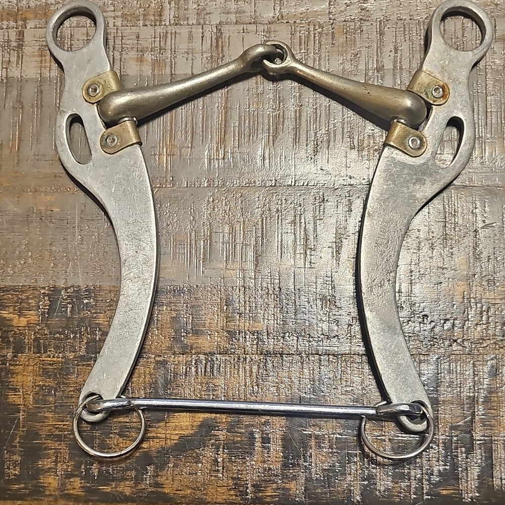 Quick- Snaffle mouth piece Aluminum bit