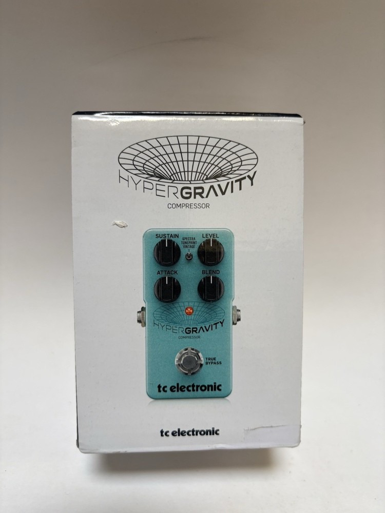 TC Electronic Hyper Gravity Mini Compressor Fx Pedal OPEN BOX