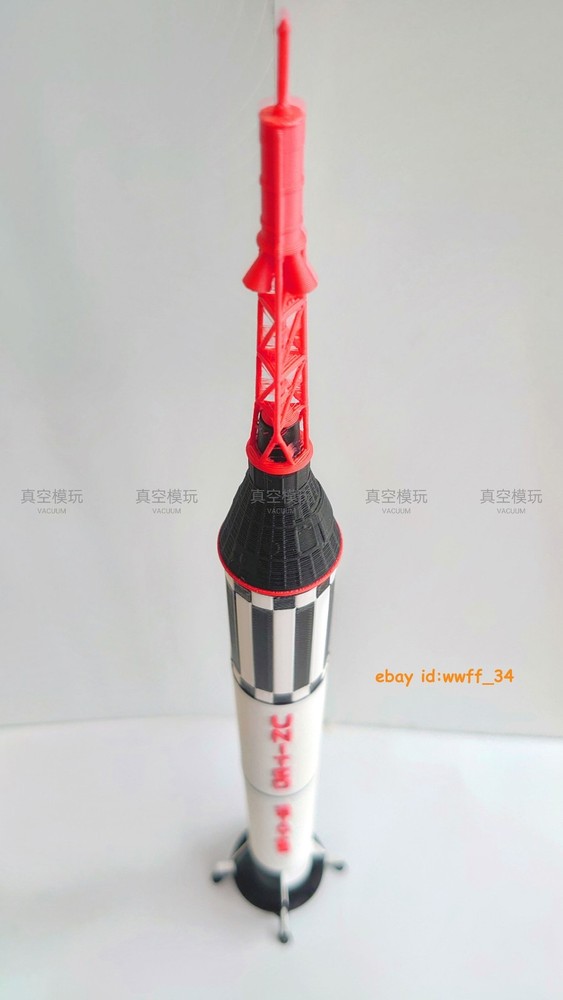 1/72 Mercury Program Mercury Redstone Launch Vehicle Finished Model