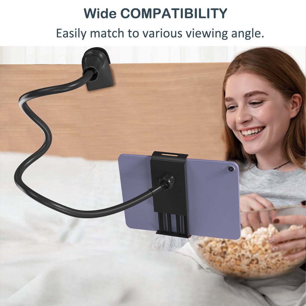 Adjustable Phone Holder - Gooseneck Mount for Bedside,Office Desk & Dining Table