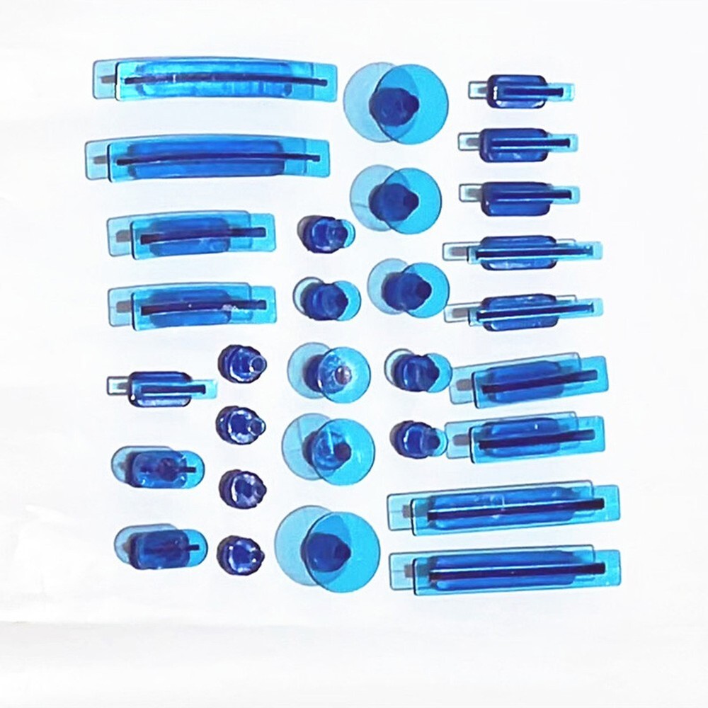 12pcs Car Body Glue Pull Tabs Paintless Dent Removal Tools Bottle Tabs Set