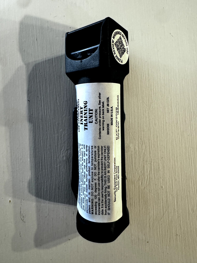 Sabre INERT Training Unit OC Spray/Mace Training - Stream (50H2O06)