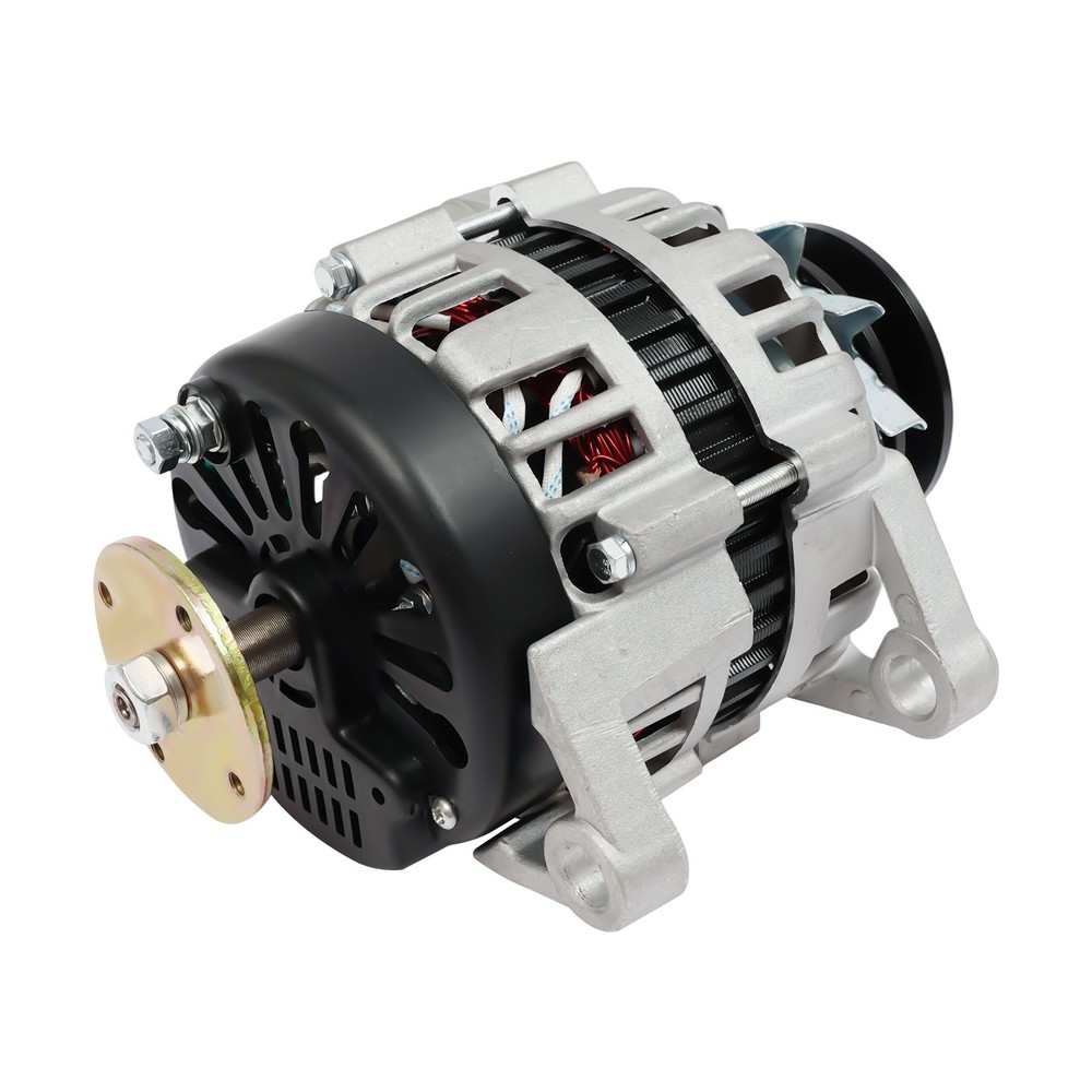 2000W Permanent Magnet Synchronous Generator DC 24V Dual Wheel Generator Copper