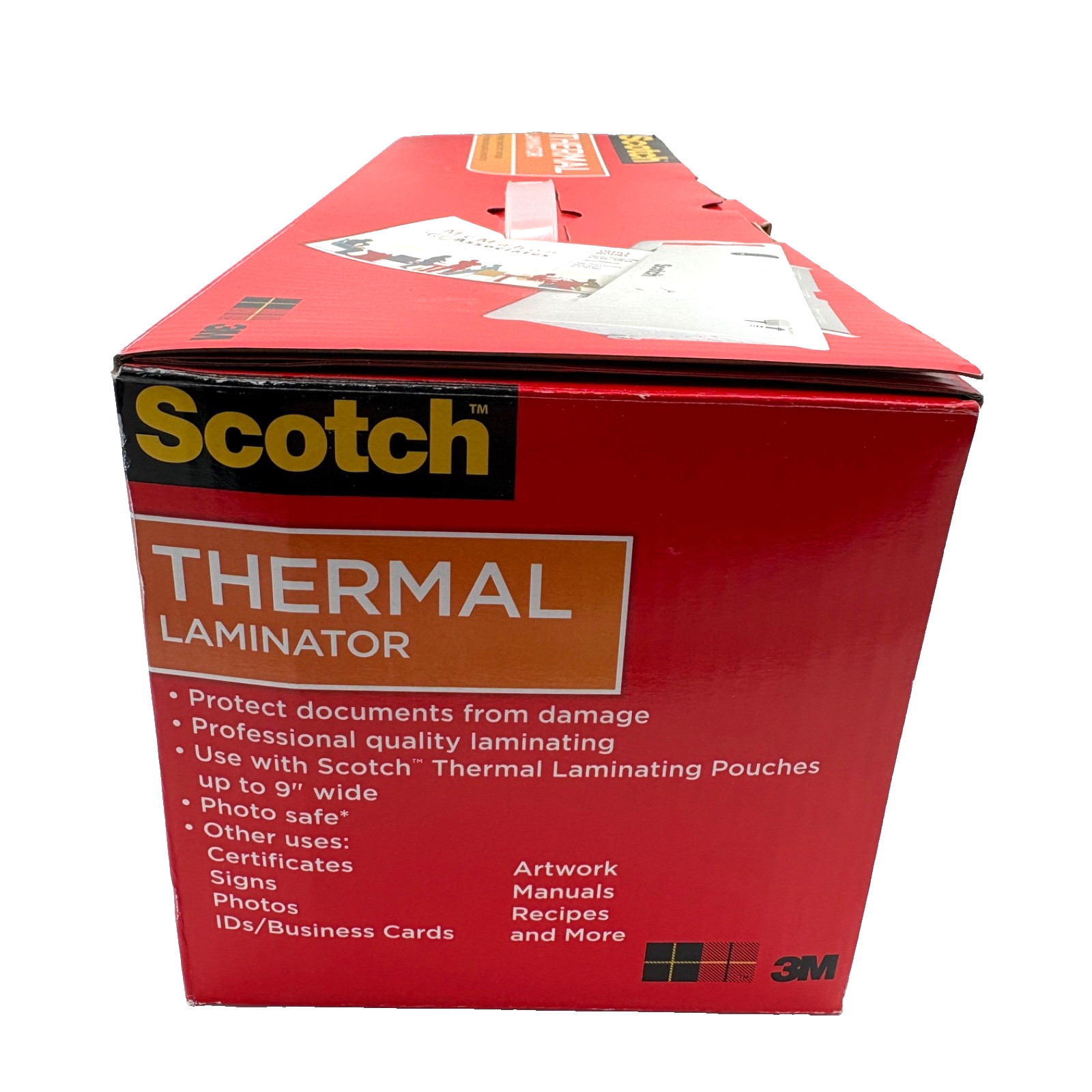 Scotch TL902 Thermal Laminator with 2 Letter-Size Laminating Pouches