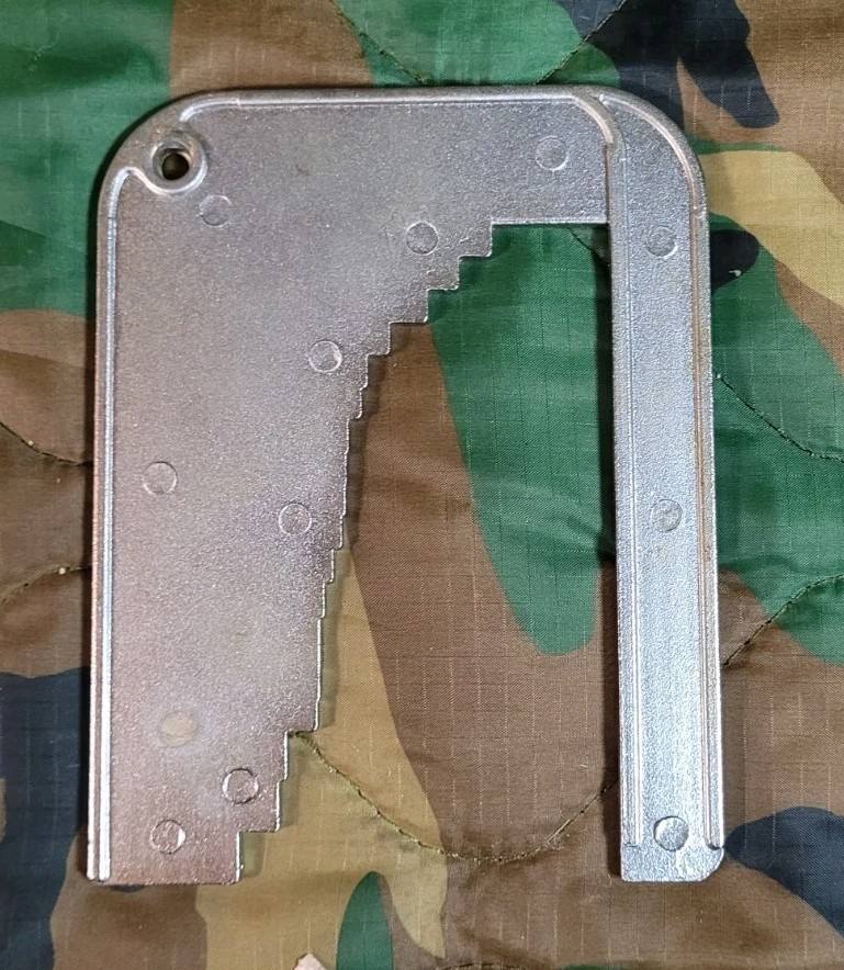 Mc Killen & Heyer Inc Maximum Case Length Gauge Silver Metal