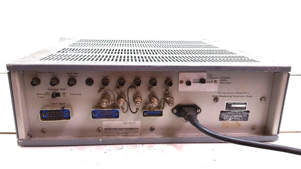 Marconi TF2914A Insertion Signal Analyzer