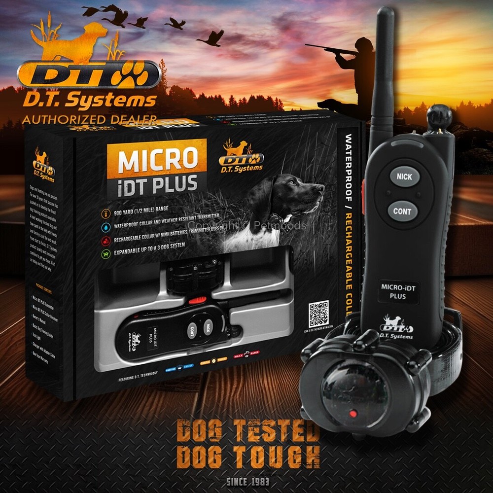 DT Systems Micro-iDT PLUS Expandable Dog Remote Trainer