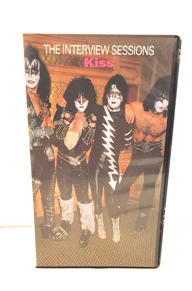 KISS The Interview Sessions VHS New 4508