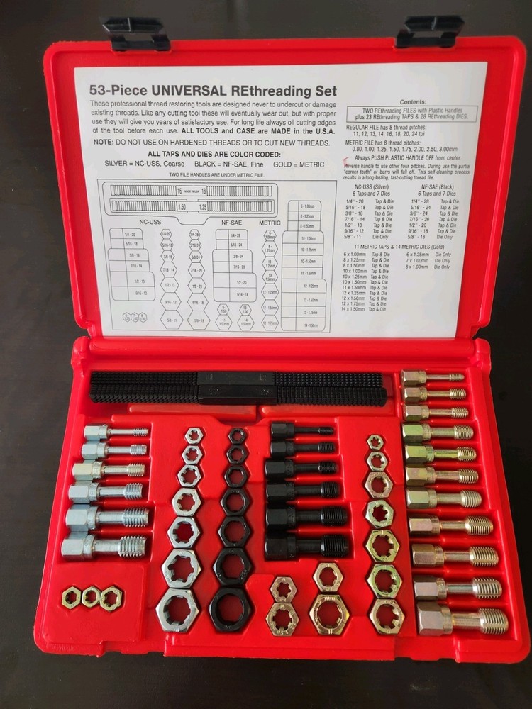CTA 8240 - 53 PC. Master Rethreading Set