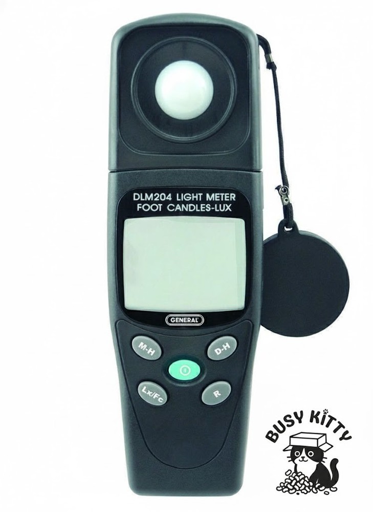 Digital Light Meter GENERAL TOOLS DLM204 Wide Range - Free Shipping