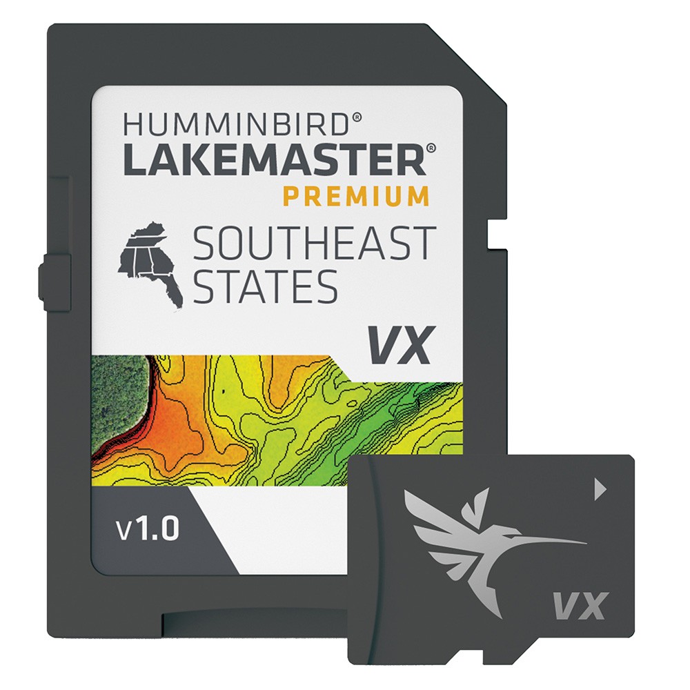 Humminbird LakeMaster VX Premium Southeast, VX Technology, SmartStrike