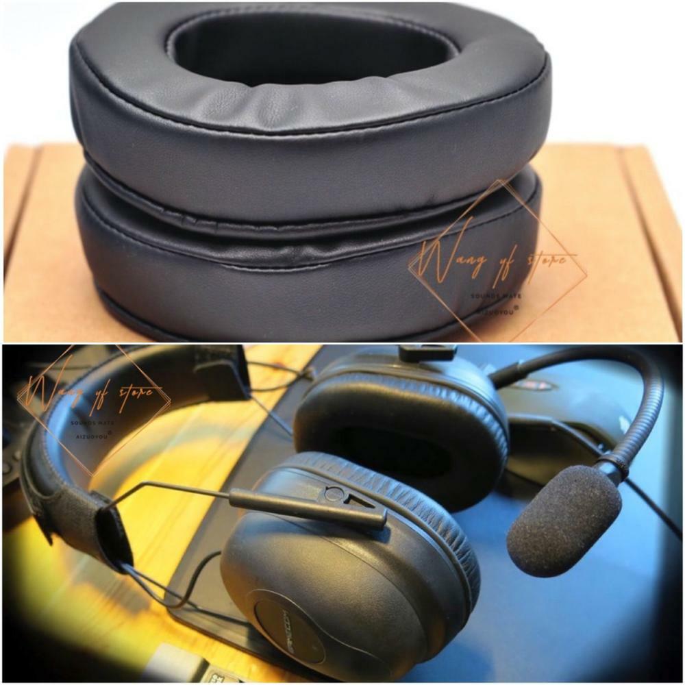 Thick Foam Ear Pads Cushion For Plantronics GameCom Commander Headset