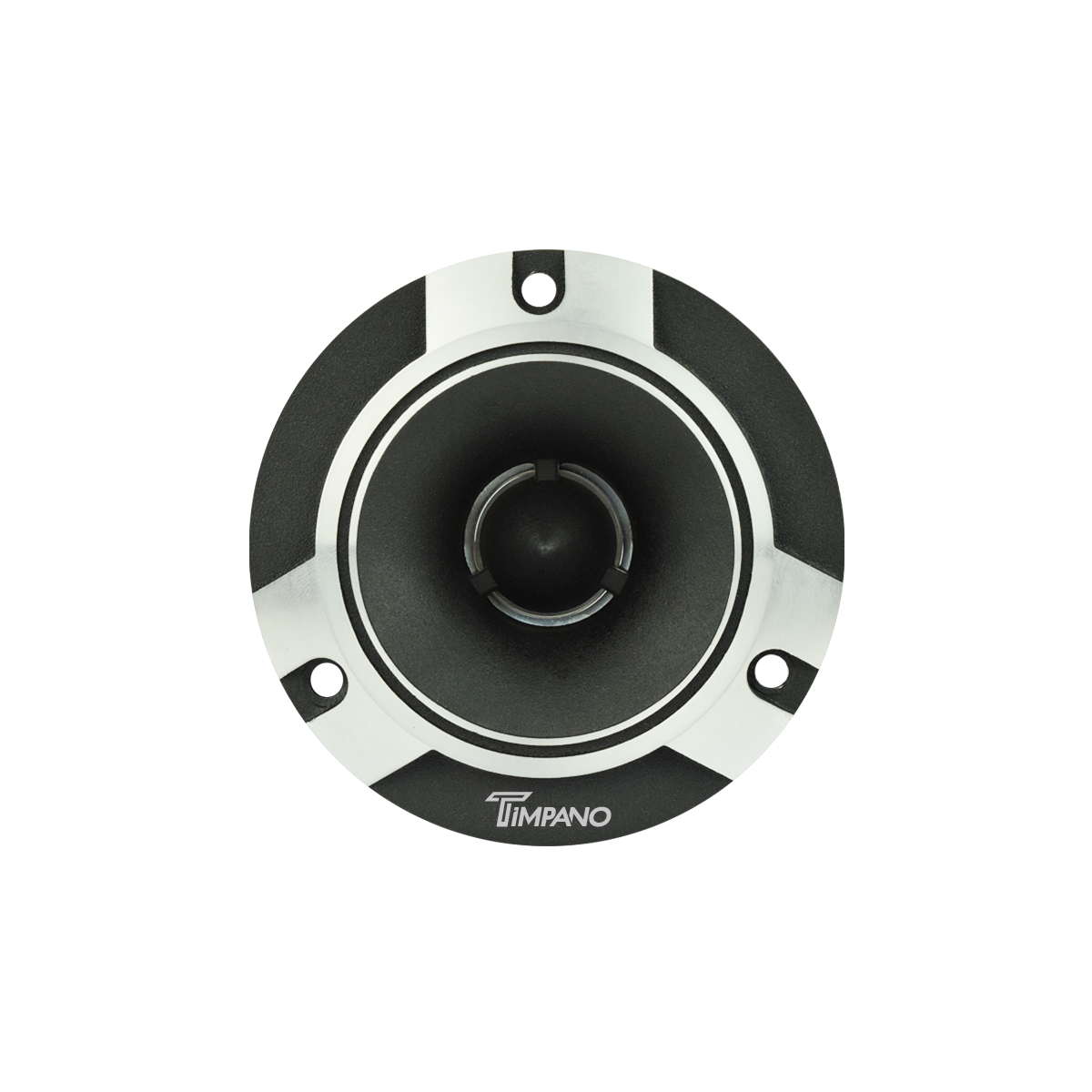 4x Timpano TPT-ST2 Chrome Bullet 3.75” Pro Super Tweeter 4 Ohm Titanium 1000Watt