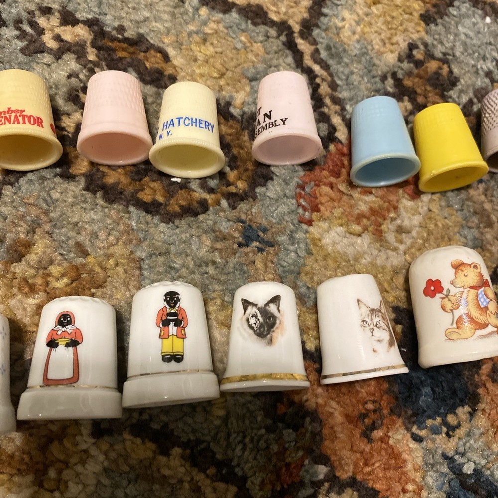 Small Thimble Collection 46 Total