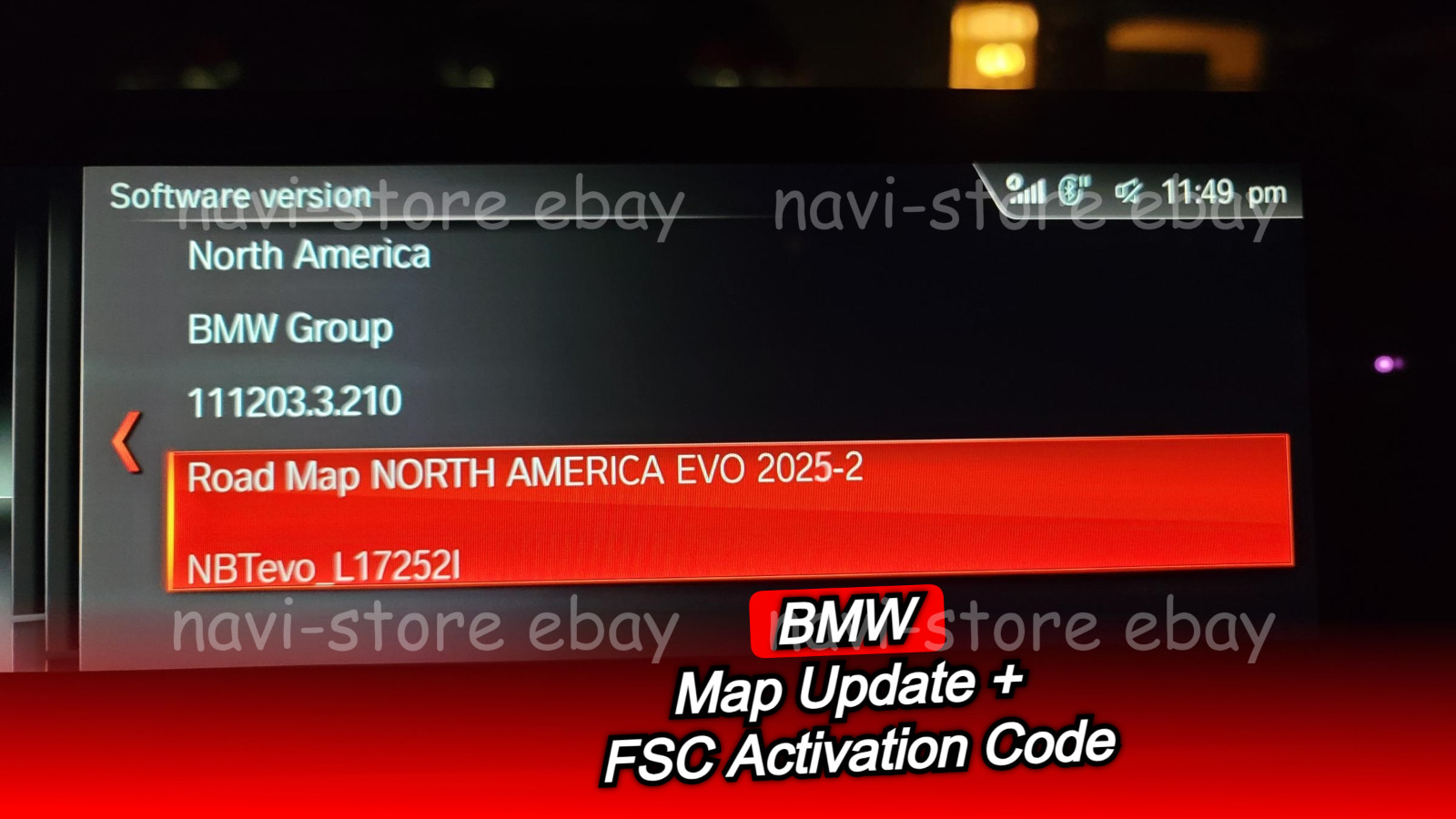 BMW North America Evo 2025-2 MAP Update + North America 2025-2 FSC code ID 5/6