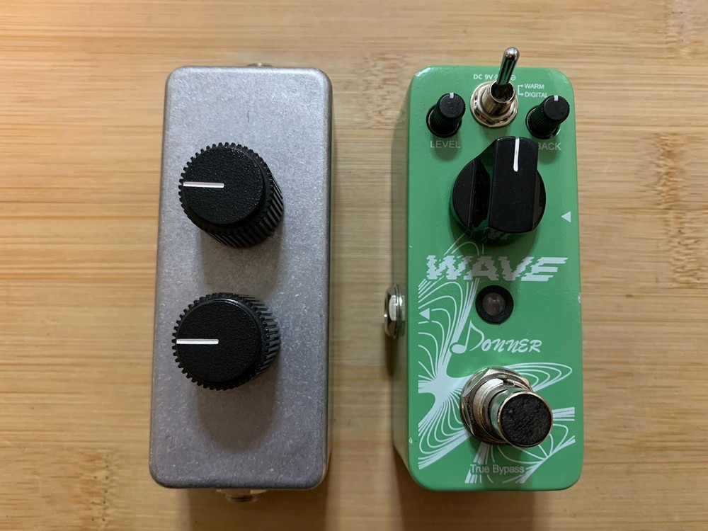 Donner Wave Delay and Rucci Passive Filter Guitar Pedal Bundle