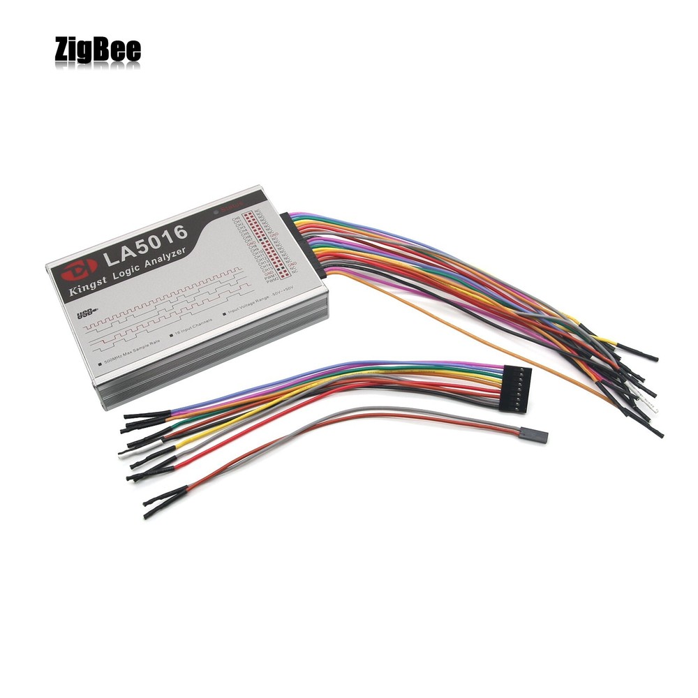 LA5016 USB Logic Analyzer 16 CH Max Sampling Rate 500M 10G Depth Adjustable