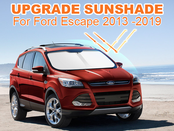 For 2013-2019 Ford Escape Windshield Sunshade Rays Block Foldable Protector