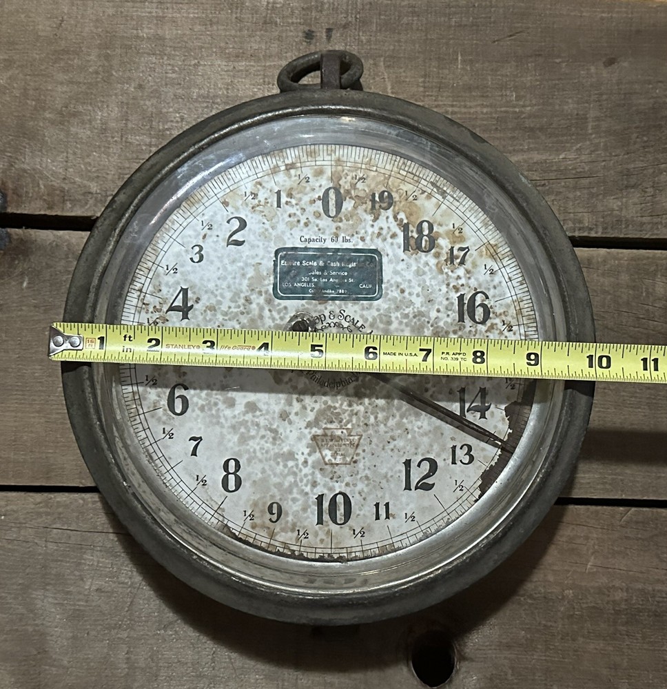 VINTAGE HANGING SCOOP SCALE