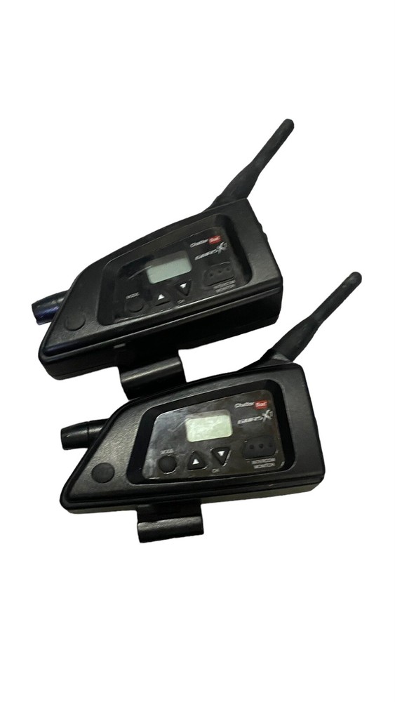 2 pc Sets Chatterbox GMRS X1 Transmitter Communication Head AS SHOWN