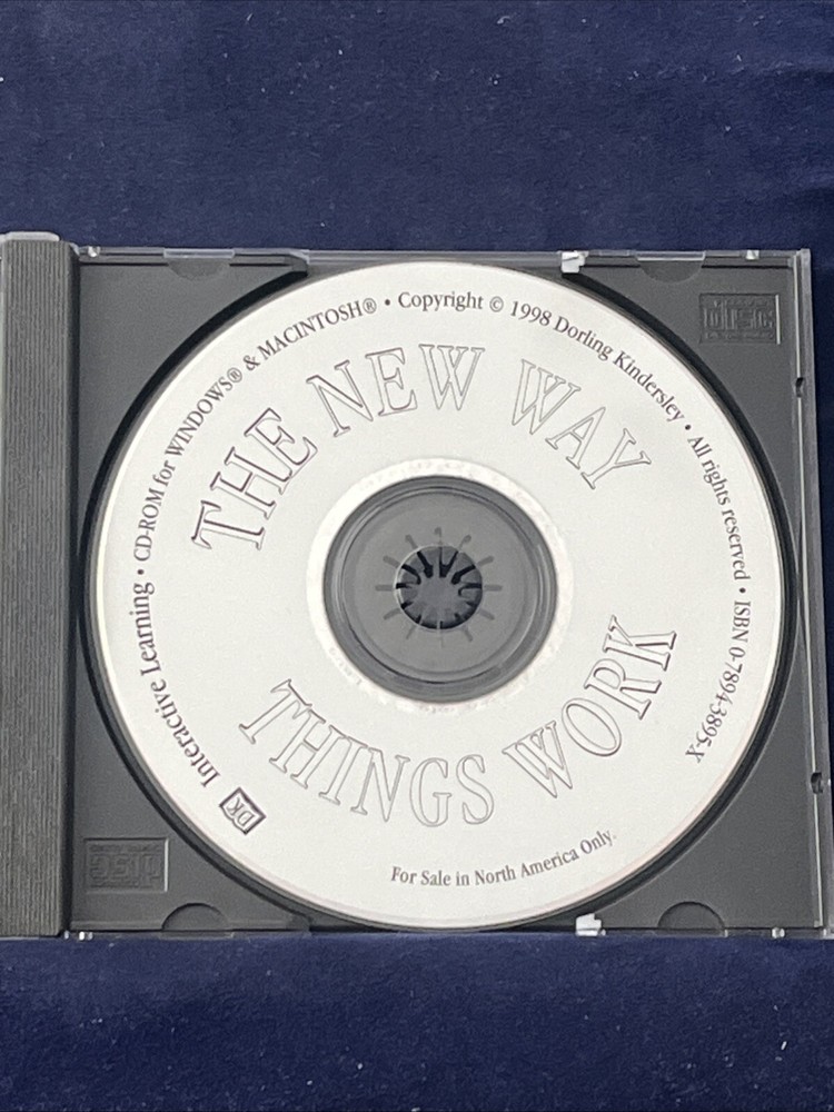 The New Way Things Work Program Disc 1998