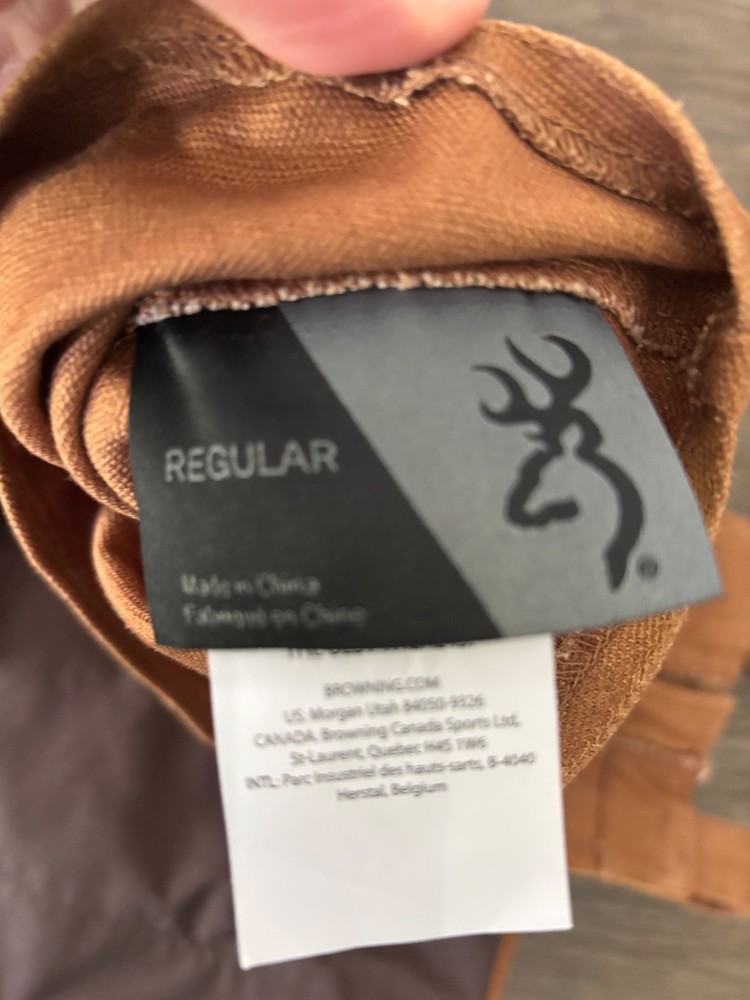Browning Chaps Upland Field Tan Regular Size