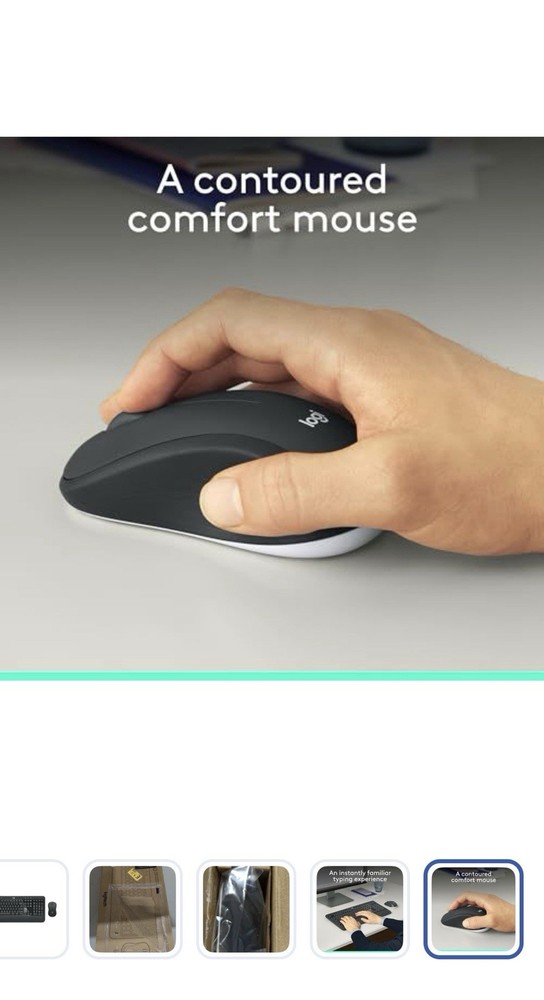 Logitech Advanced MK540 Wireless Keyboard and Mouse Combo