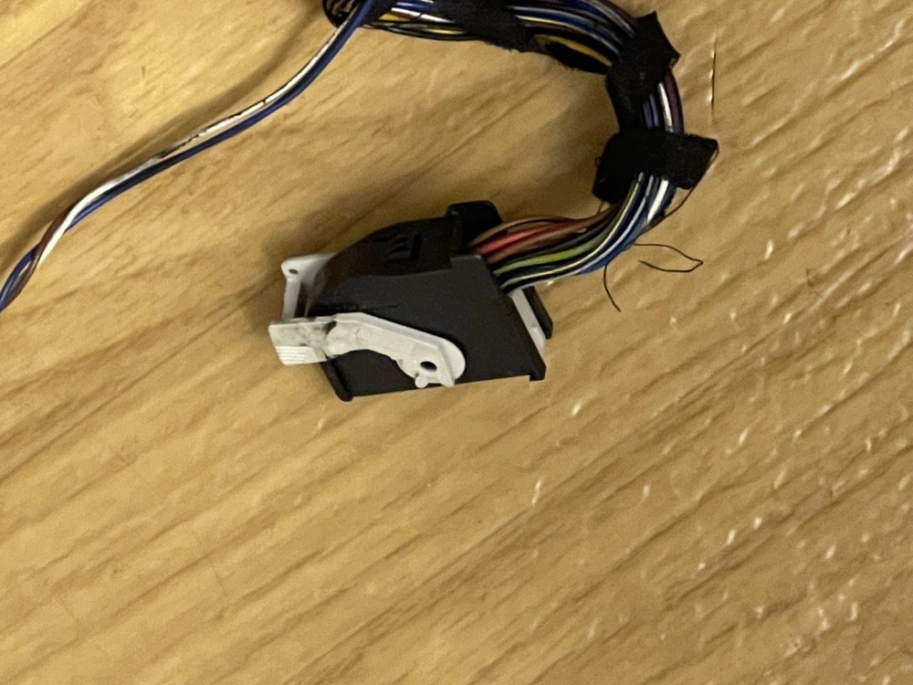 BMW E39 E38 Driver Side Seat Switch Connector Pigtail Harness Depth Adjustment