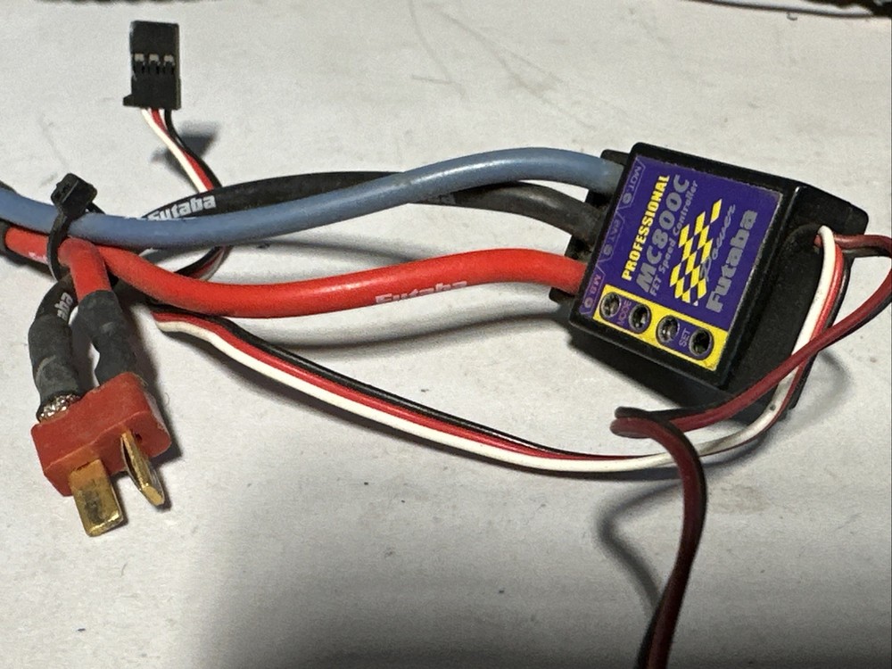 Futaba Vintage Mc800c Esc Tested Working