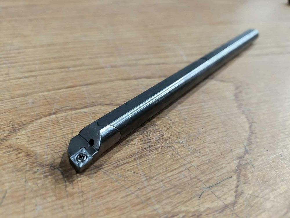 Seco E08-SCLCR-2 Solid Carbide Indexable Boring Bar, 1/2", 8" OAL, CCMT Inserts