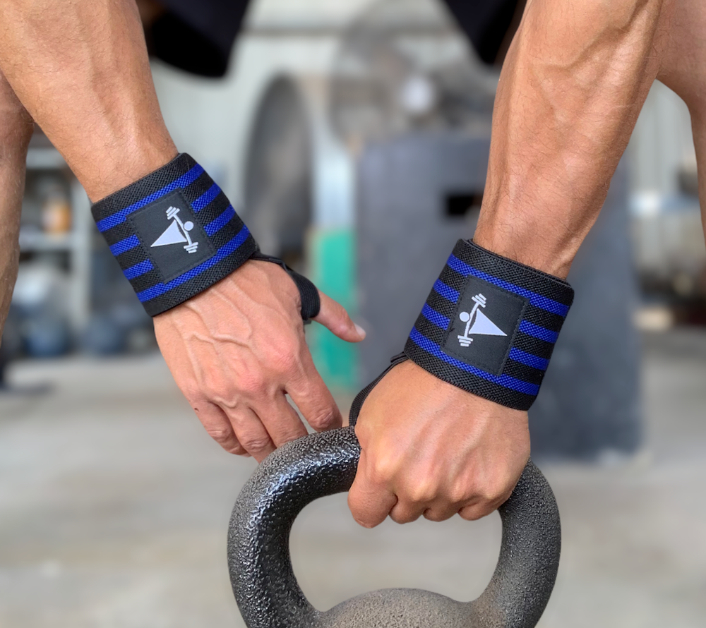 Weight Lifting Wrist Wraps Power Training Gym Workout Support Strap Extra Strong