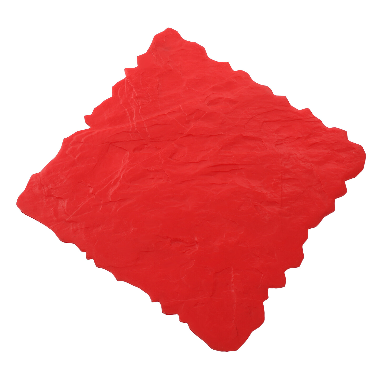 Concrete Seamless Stamp Mat 19.69*19.69in Red Concrete Stamp Molds 5.73 lbs NEW