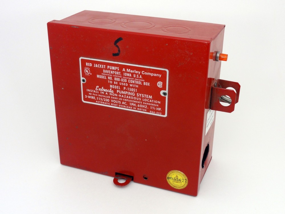 Veeder-Root Red Jacket Pump Control Box 880-030