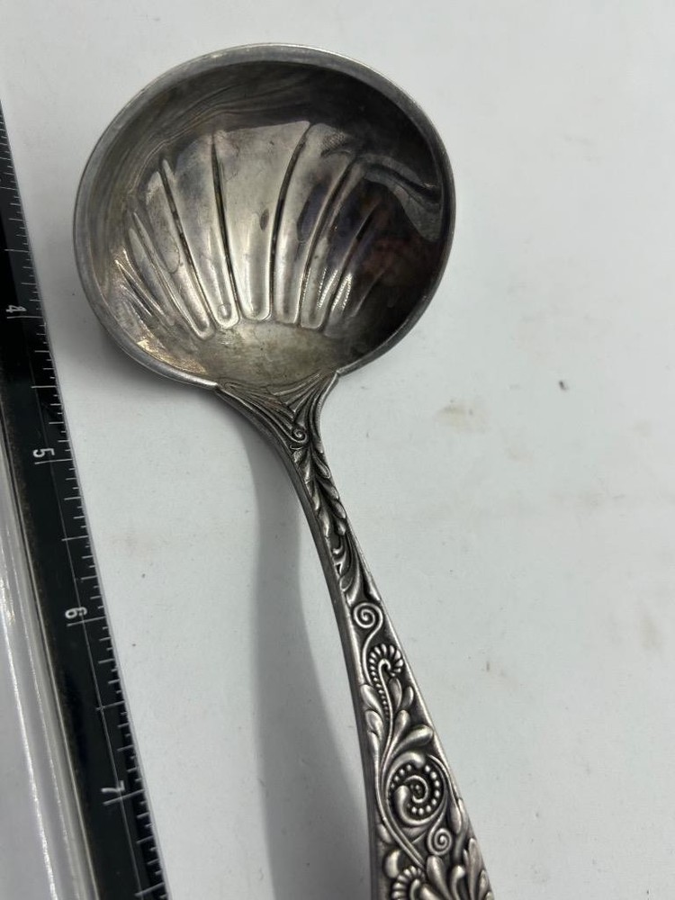 Gorgeous Antique Gorham SilverPlate Punch Spoon Serving Sterling (A2026A)