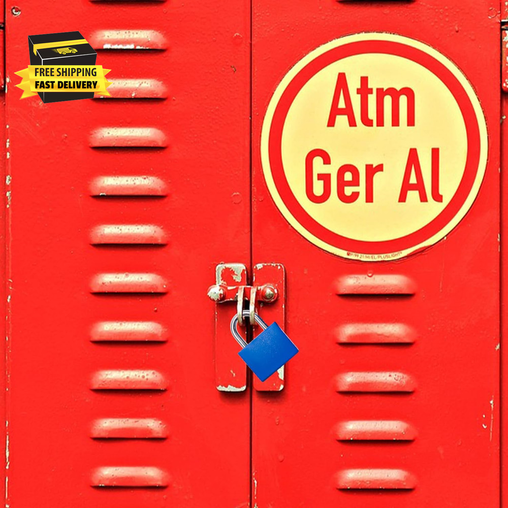 2 Pack Luggage Locks, Mini Suitcase Locks with Keys, Multicolor Small Padlock fo