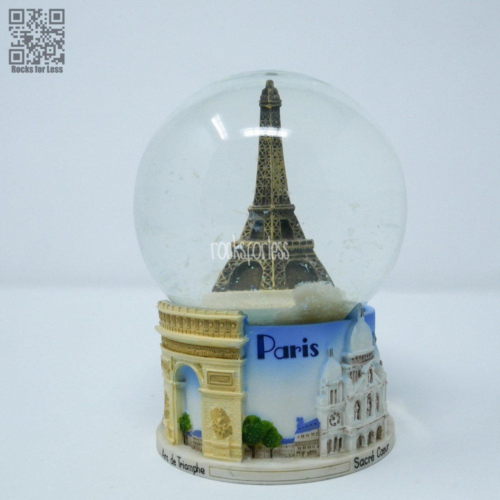 Vintage Paris 1990s Snow Globe