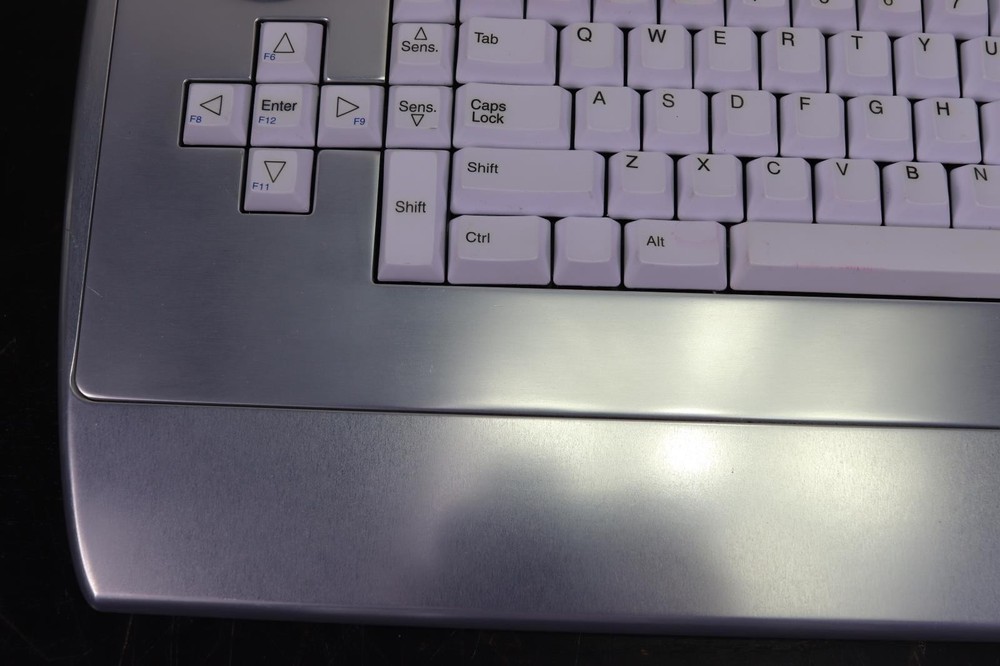 PGM Systems Silver / Aluminum Keyboard KC8001 W/ Working Knobs