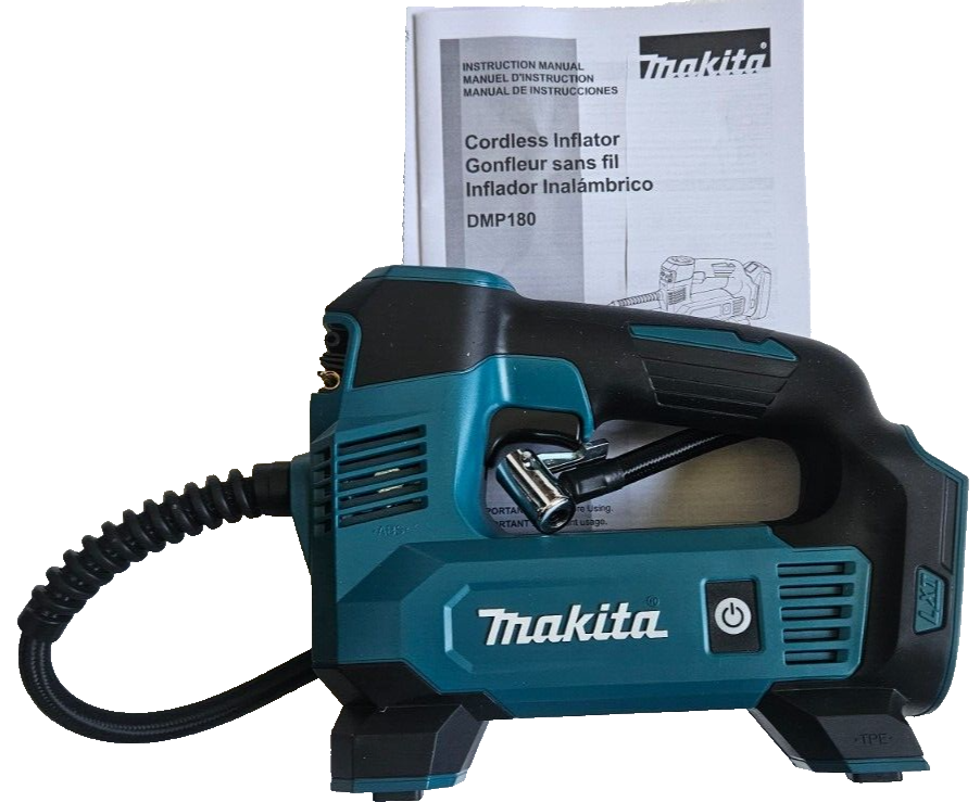 Makita DMP180ZX 18V Lithium-Ion Cordless Inflator, Bare Tool Only
