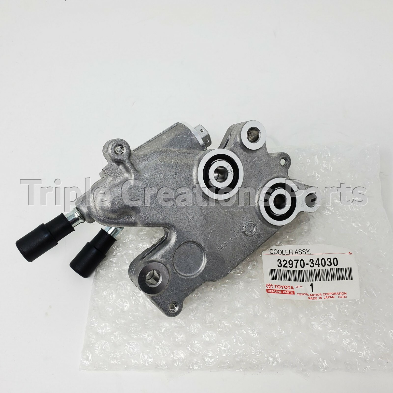 GENUINE Toyota OEM COOLER ASSY TRANSMISSION OIL WITH THERMOSTAT 32970-34030