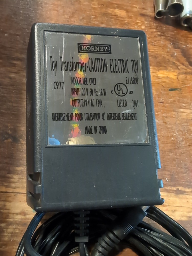 Hornby Transformer C977 EUC 120v, 19v
