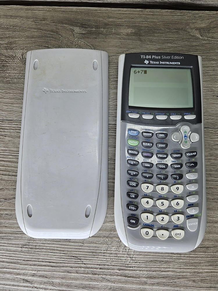 Texas Instruments TI-84 Plus Silver Edition Excellent Condition Tested Pre-loved