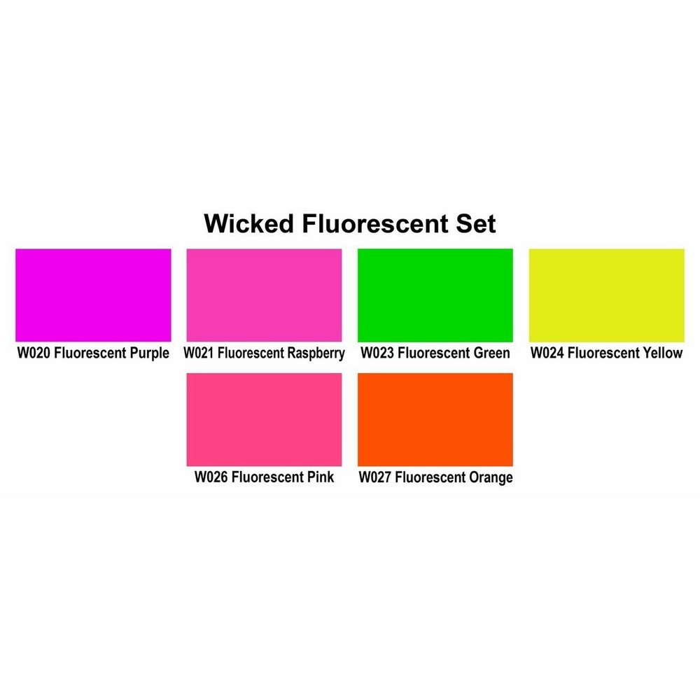 Wicked Fluorescent Set W103-00