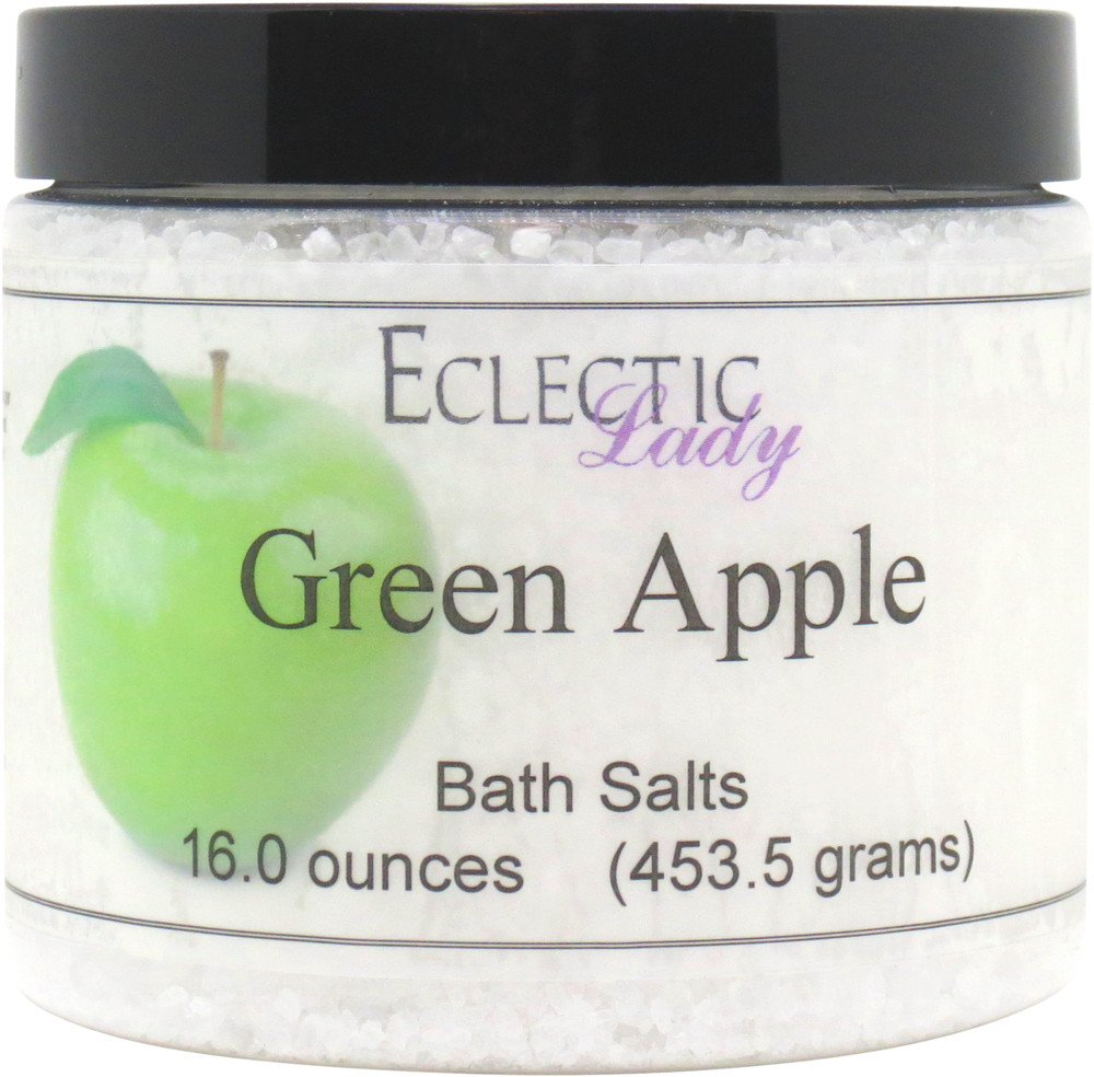 Green Apple Bath Salts by Eclectic Lady