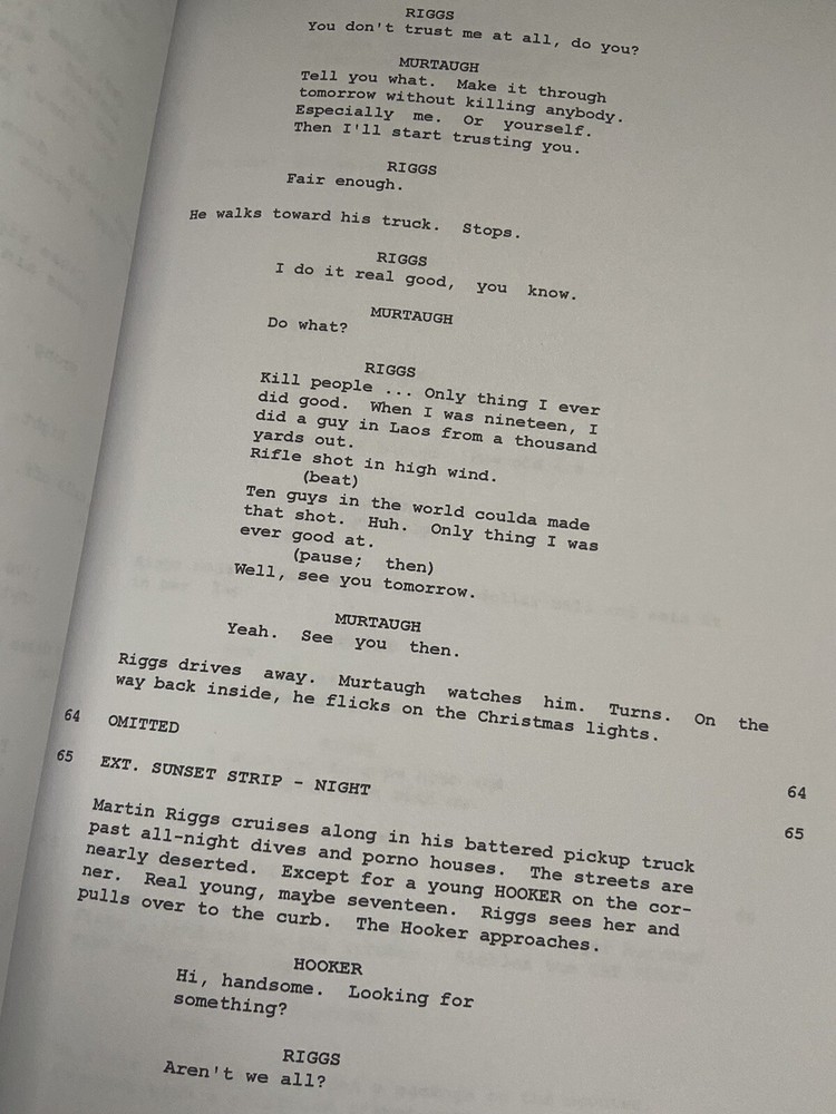 Warner Bros.™ THE LETHAL WEAPON LEGACY Rare Script SCREENPLAY SET Collection