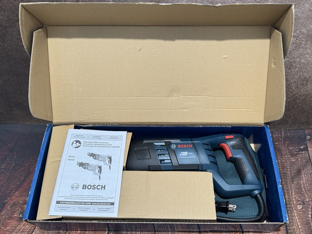 BOSCH RS325 120V 12A Variable Speed Reciprocating Saw