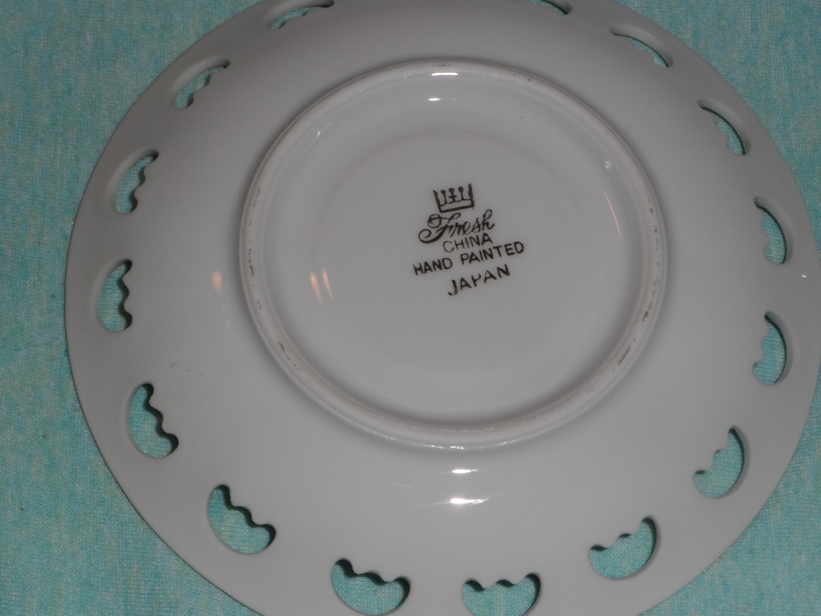 VINTAGE Fresh Iridescent China Tea Set-15 pcs-COMPLETE-Hand Painted Japan-BEAUTY