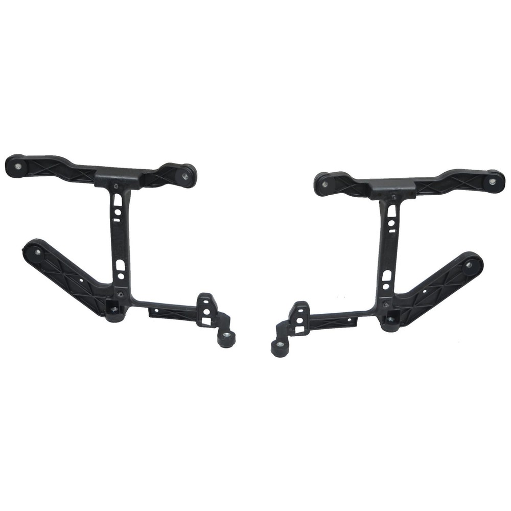 Replacement Composite Driver/Passenger Side Rear Fog Light Bracket 2-Piece Set