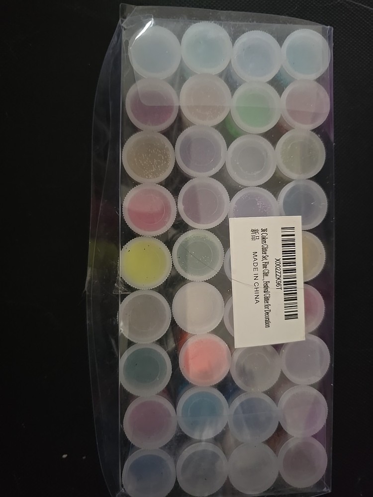 36 Vials Of Glitter