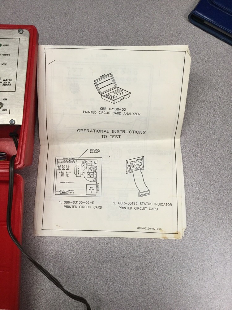 Kold Draft Electronic Cuber Feild Analyzer